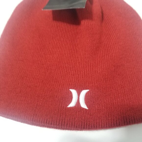NWT Hurley Icon Classic beanie Size‎ OS Color Red - Picture 4 of 7